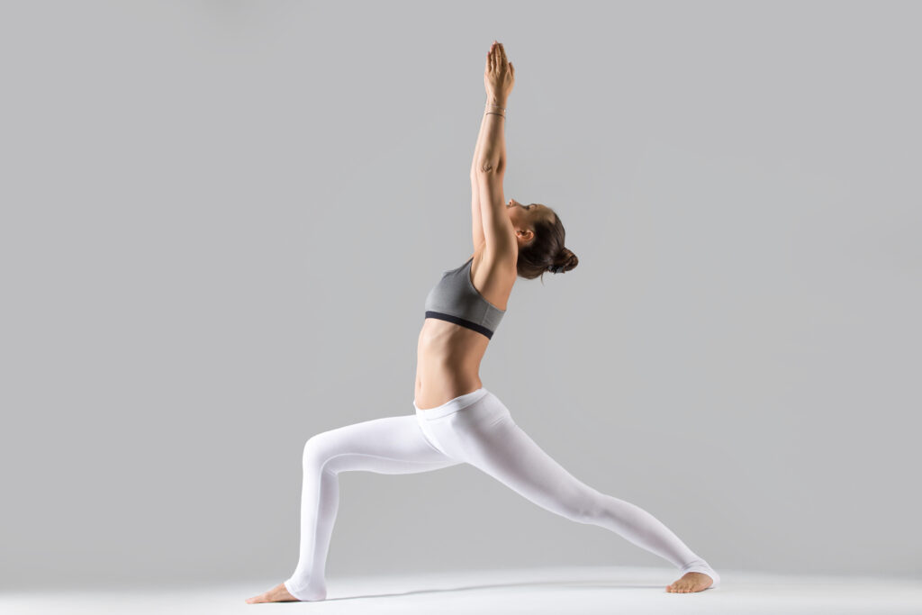 Warrior pose / veerabhadrasana I